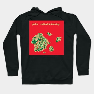 Polvo Exploded Drawing Hoodie